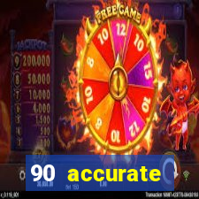 90 accurate football predictions